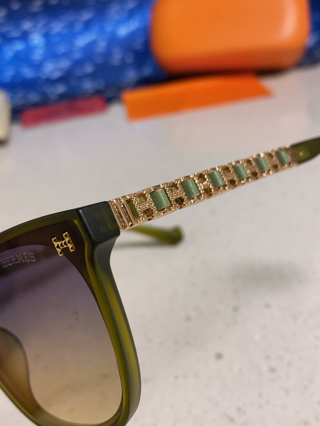 Hermès Fashion Brown Lens Sunglasses for Women - 488114 - detail image 7