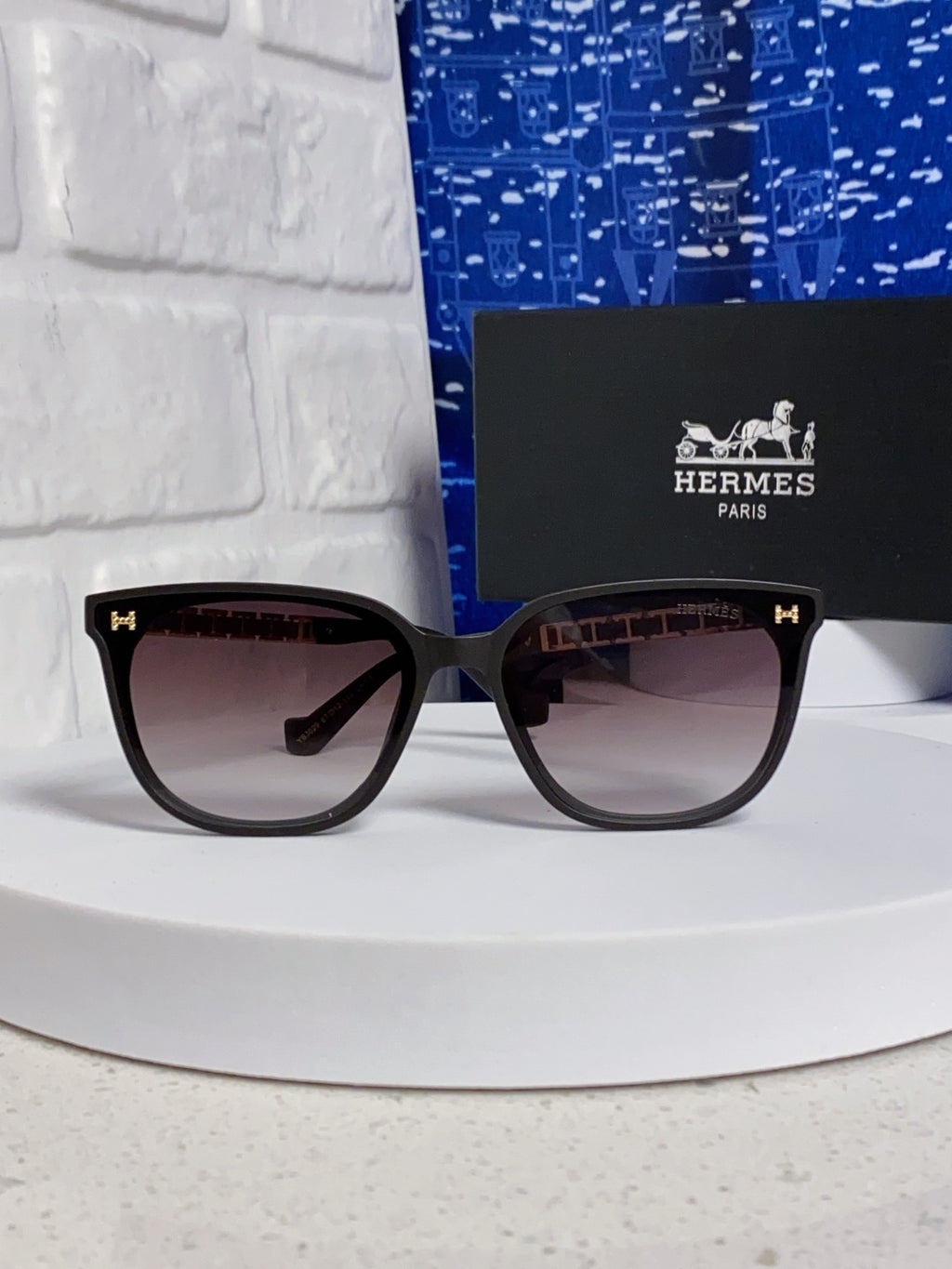 Hermès Fashion Silver Lens Sunglasses for Women - detail image 2