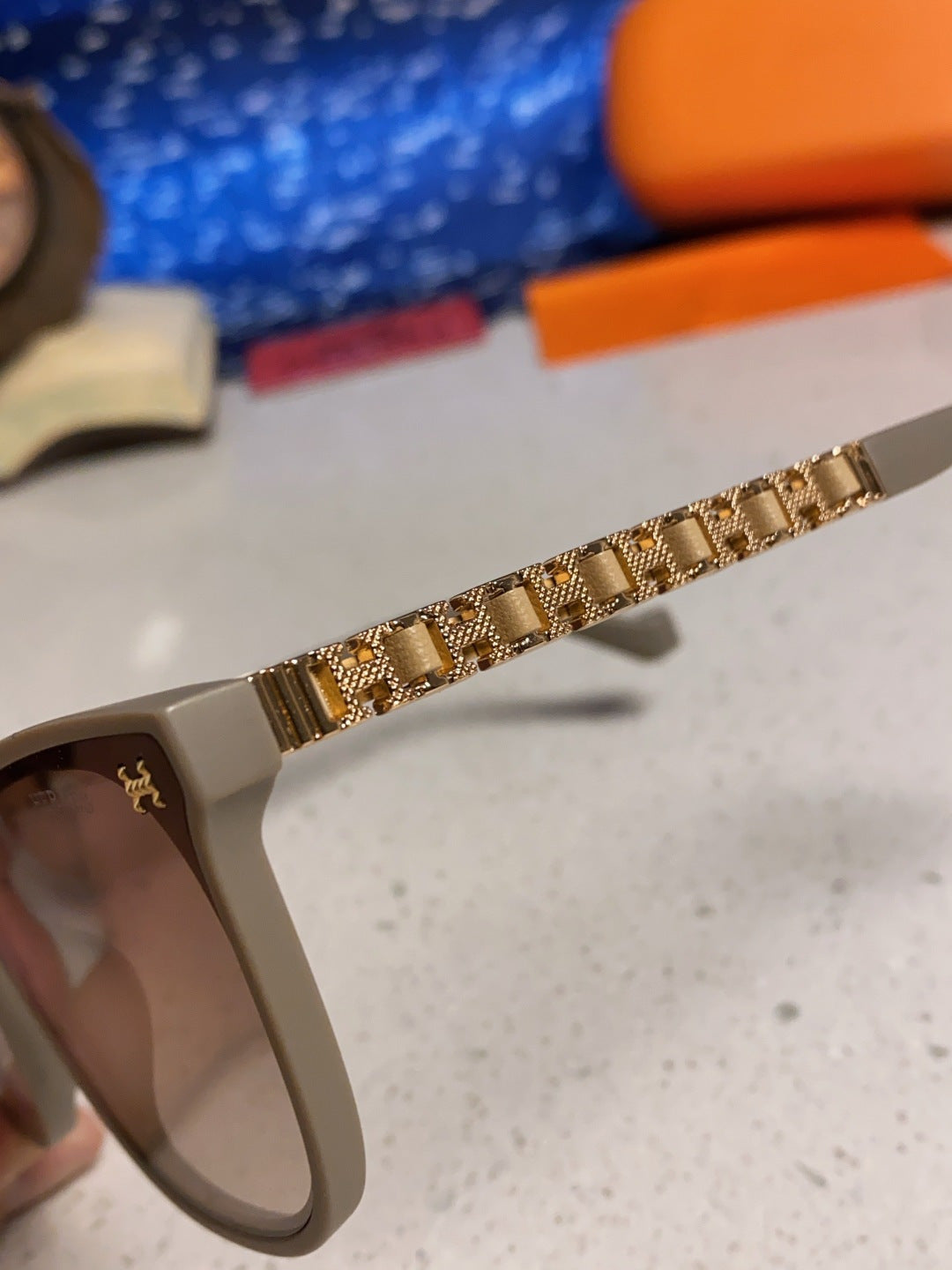 Hermès Fashion Brown Lens Sunglasses for Women - detail image 7