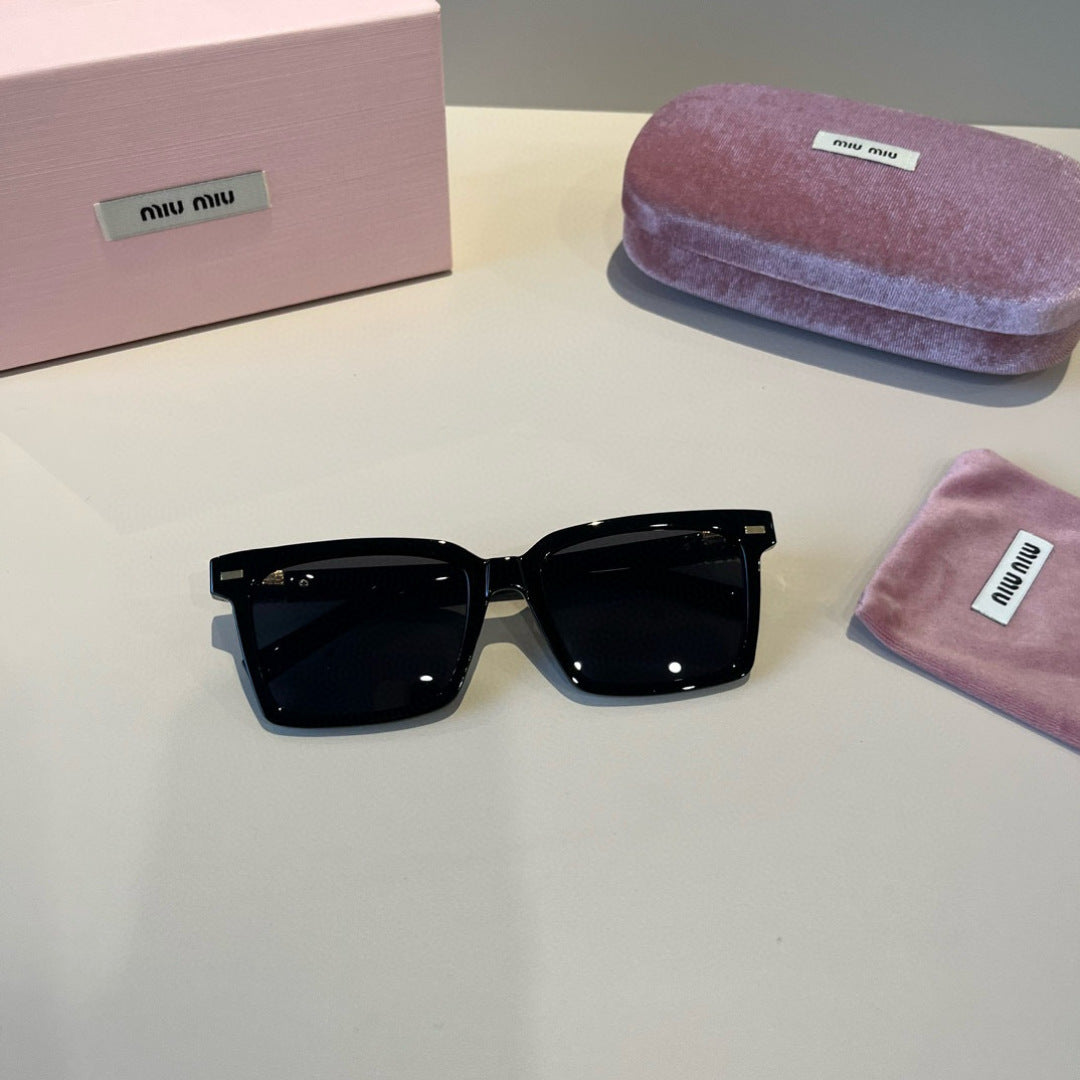 Miu Miu SMUO7S Square Black Lens Sunglasses for Men & Women - 449678 - detail image 8