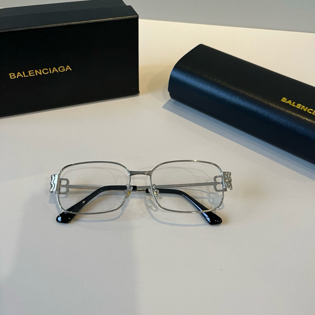 Balenciaga Rectangular Silver Lens Sunglasses for Men & Women - 416138 - detail image 9