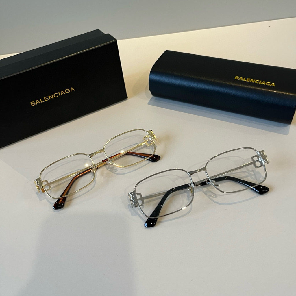 Balenciaga Rectangular Silver Lens Sunglasses for Men & Women - 416138 - detail image 10