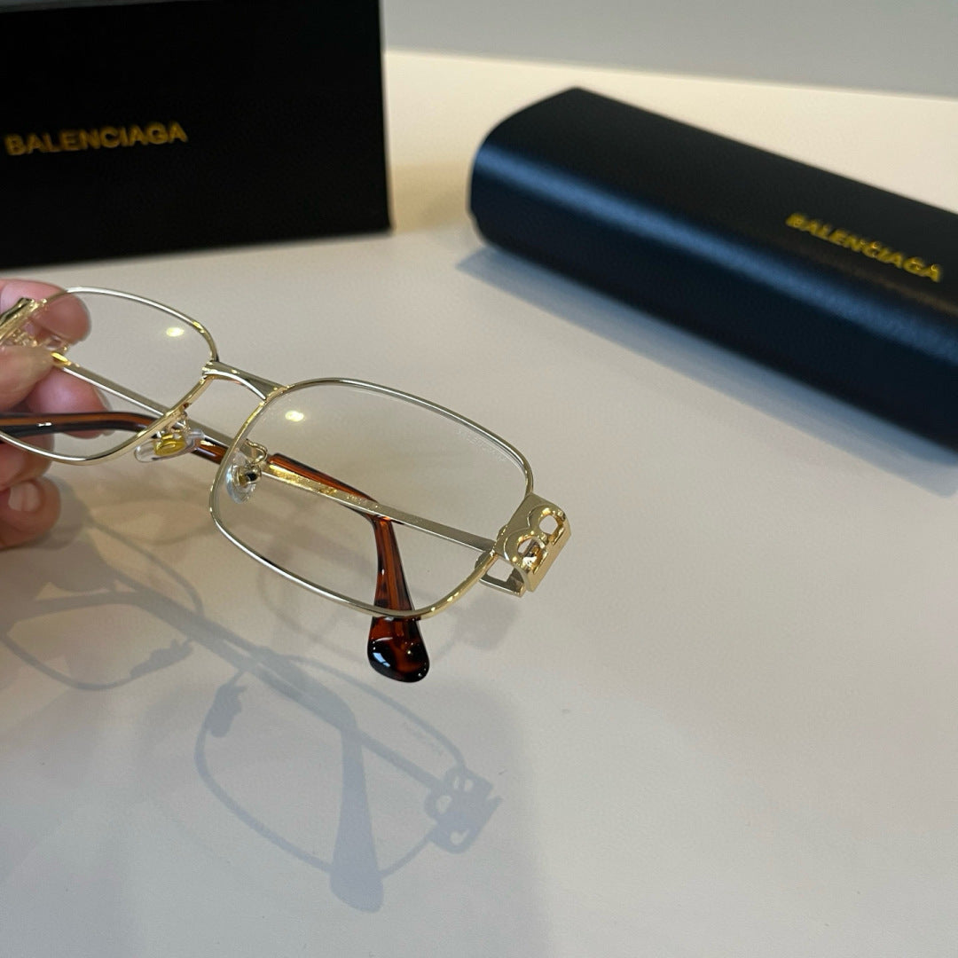 Balenciaga Rectangular Silver Lens Sunglasses for Men & Women - 416139 - detail image 8