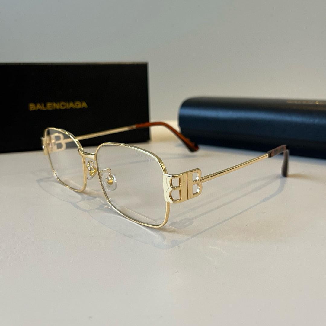 Balenciaga Rectangular Silver Lens Sunglasses for Men & Women - 382931 - detail image 3