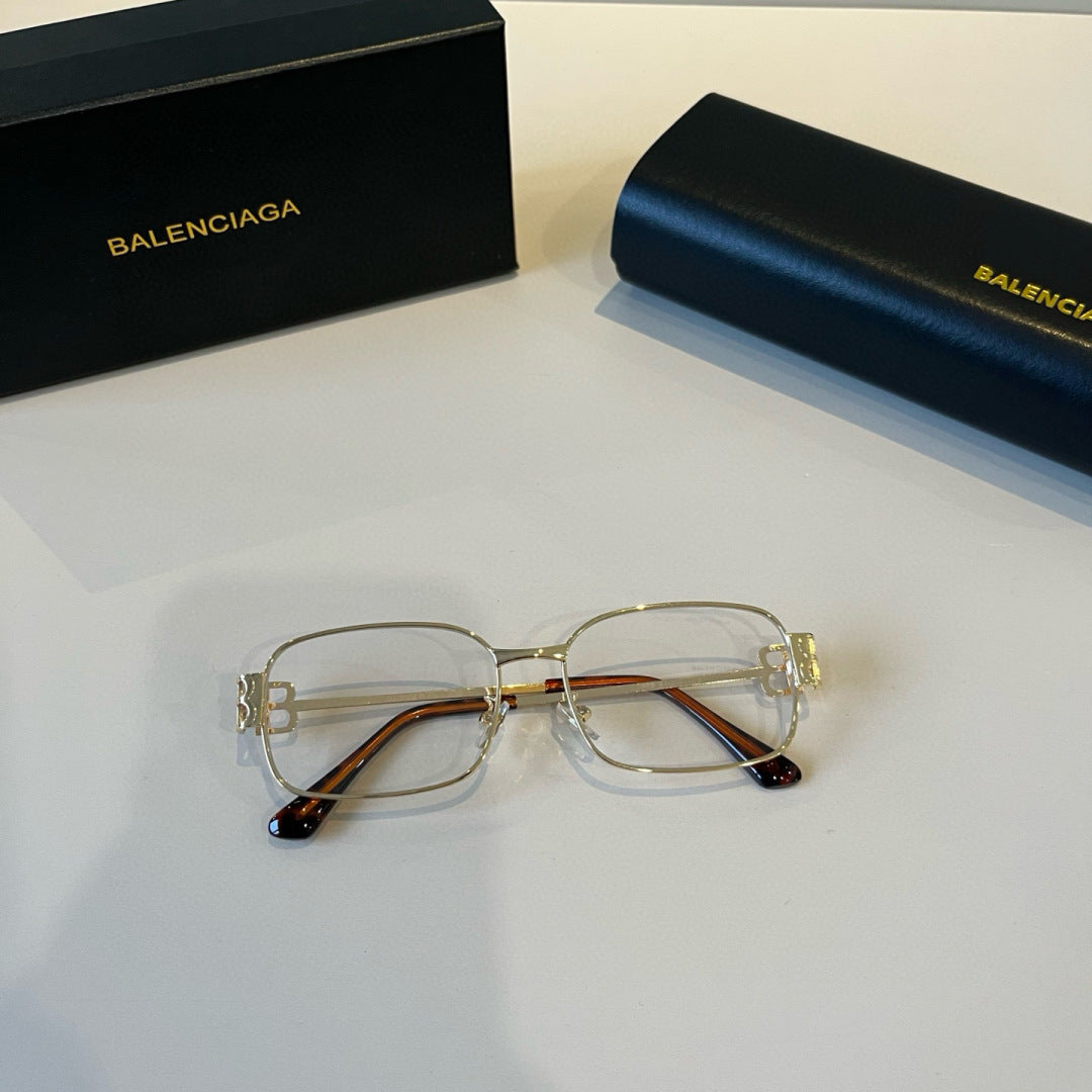 Balenciaga Rectangular Silver Lens Sunglasses for Men & Women - 382931 - detail image 9