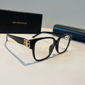 Balenciaga Folding Square Black Lens Sunglasses for Men & Women - 487501