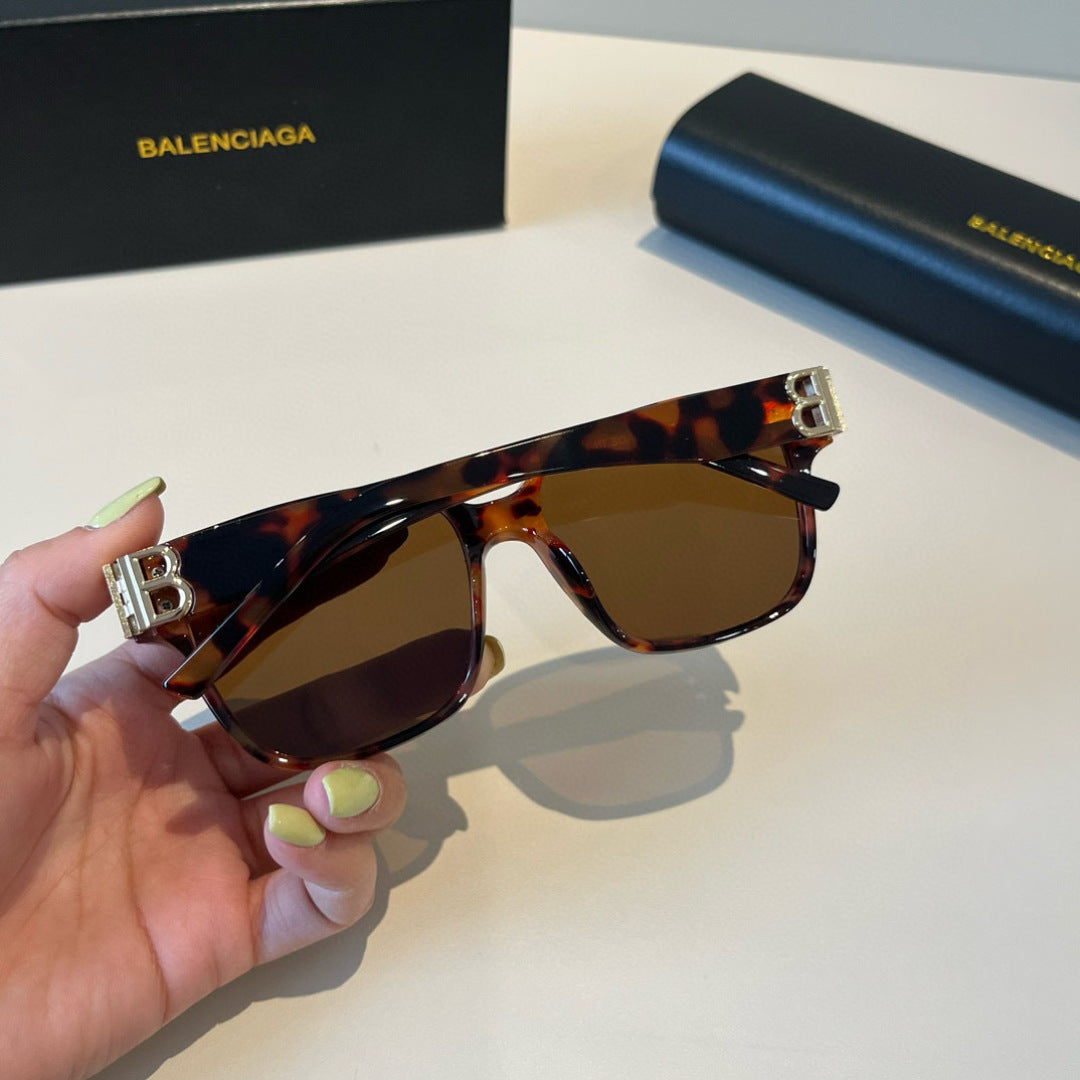 Balenciaga Folding Square Black Lens Sunglasses for Men & Women - 487502 - detail image 7