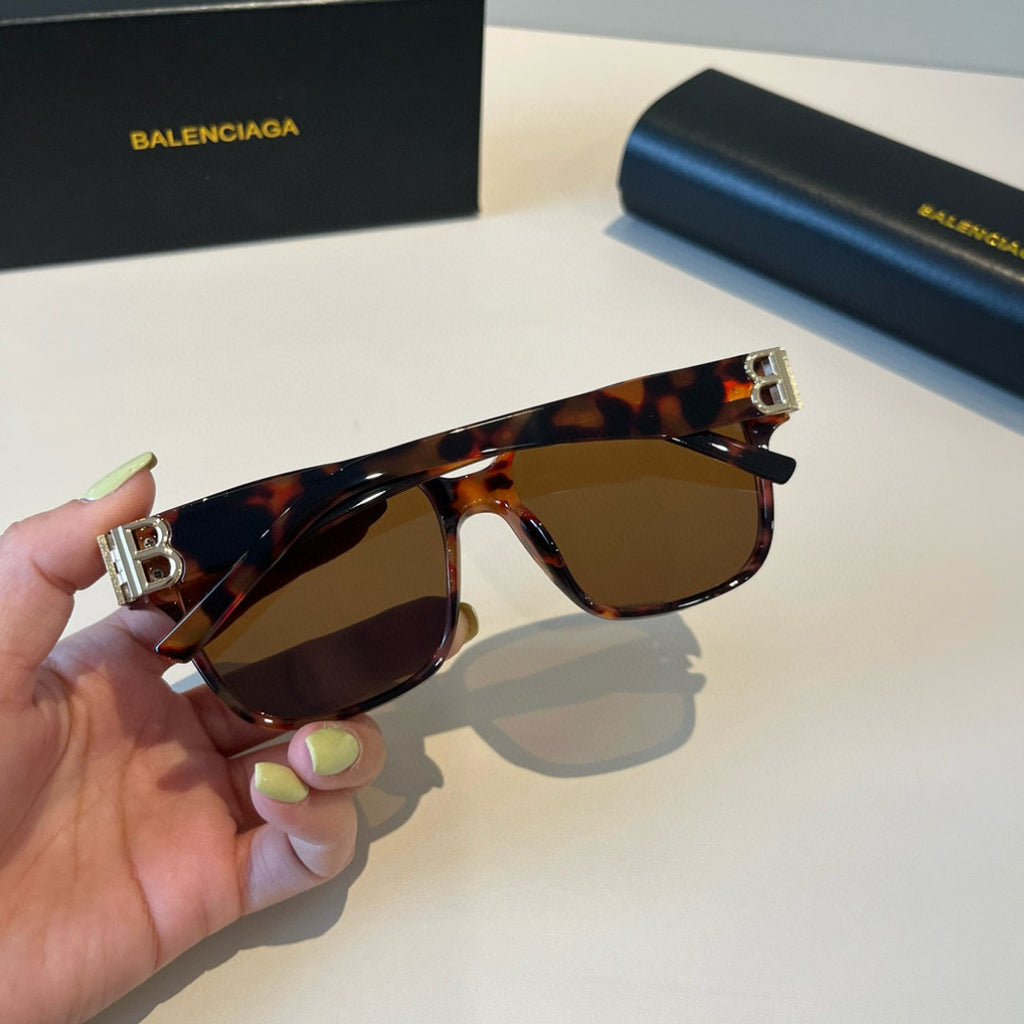 Balenciaga Folding Square Black Lens Sunglasses for Men & Women - 466035 - detail image 7
