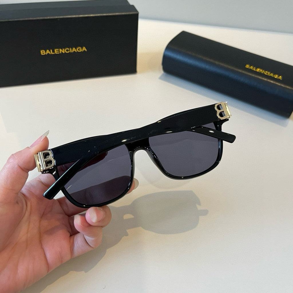 Balenciaga Folding Square Black Lens Sunglasses for Men & Women - 466036 - detail image 5