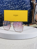 Fendi Fashion Silver Lens Sunglasses for Men & Women - 935320