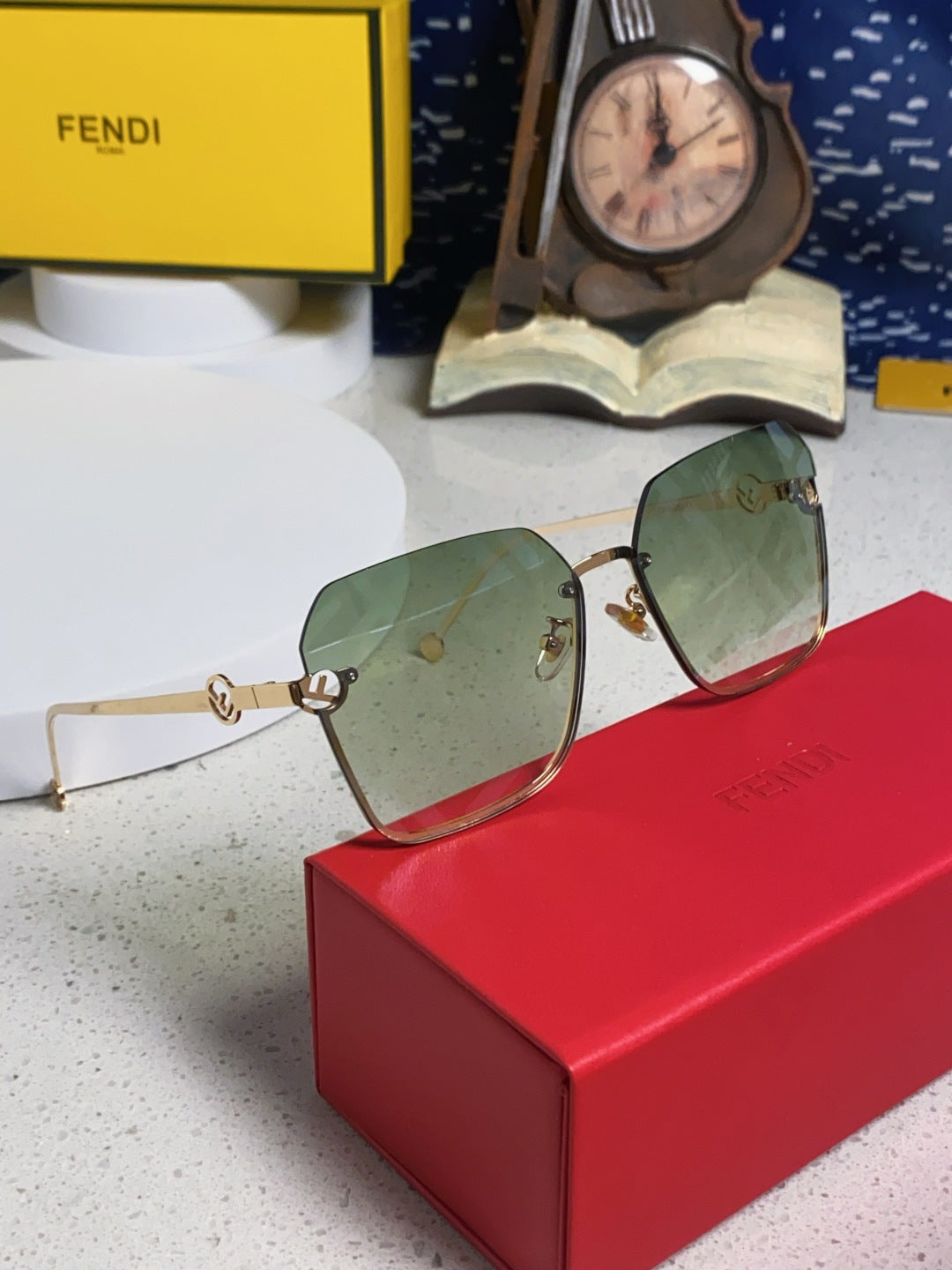 Fendi Fashion Silver Lens Sunglasses for Men & Women - 372465 - detail image 9