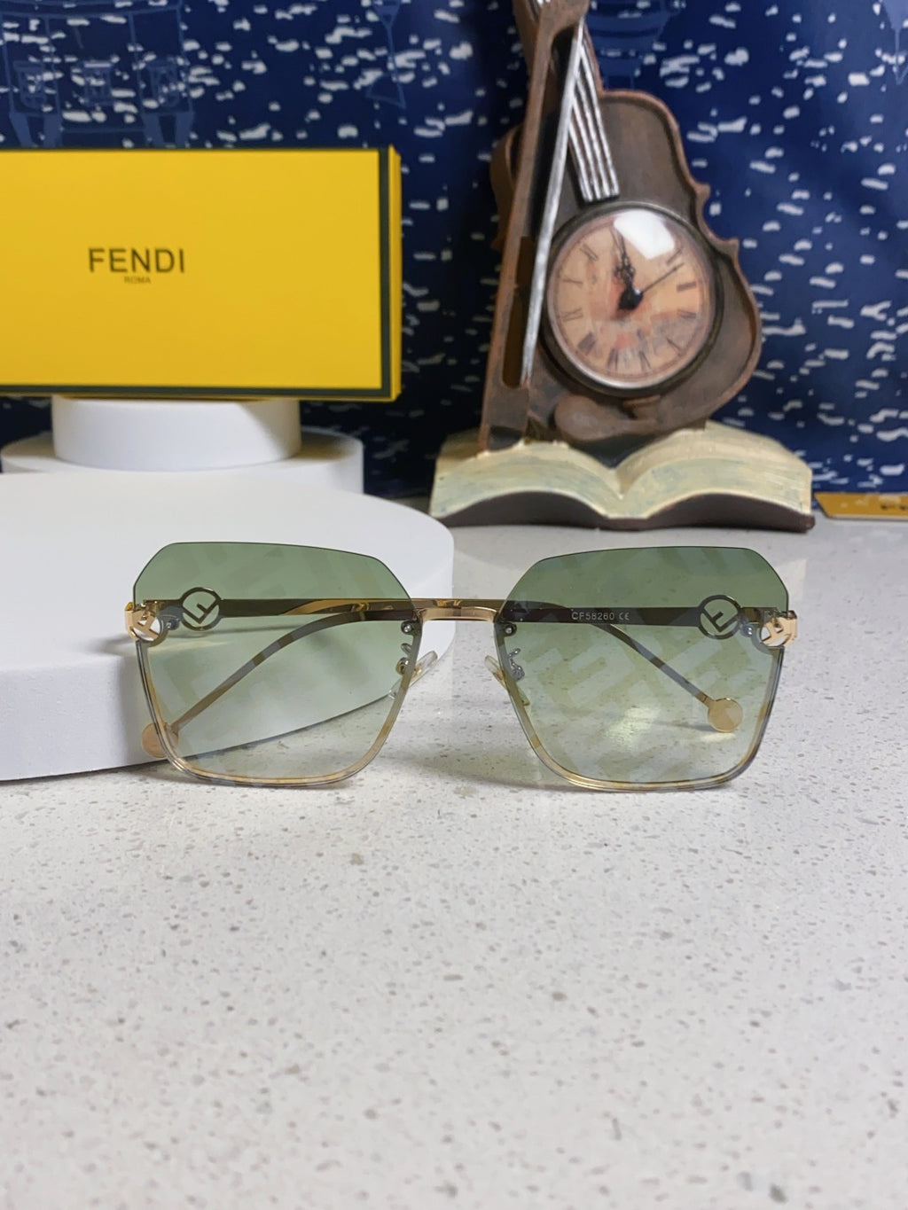Fendi Fashion Silver Lens Sunglasses for Men & Women - 372465 - detail image 8