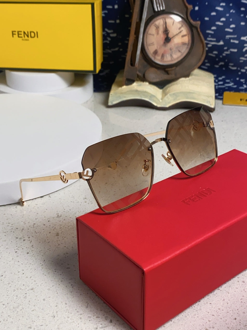 Fendi Fashion Brown Lens Sunglasses for Men & Women - 372467 - detail image 9
