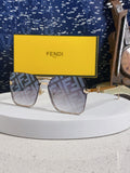 Fendi Fashion Silver Lens Sunglasses for Men & Women - 935325