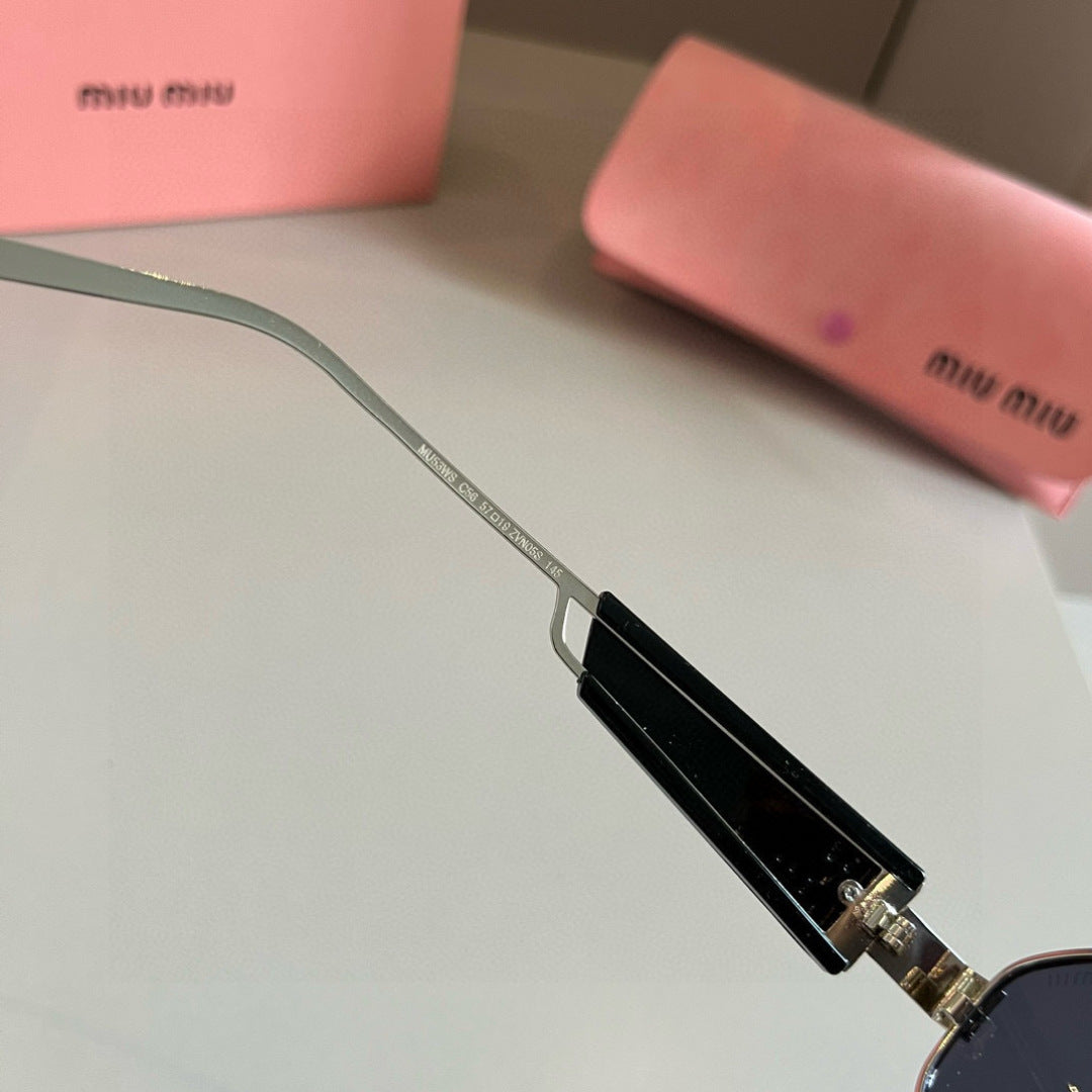 Miu Miu Square Silver Lens Sunglasses for Men & Women - 487583 - detail image 10