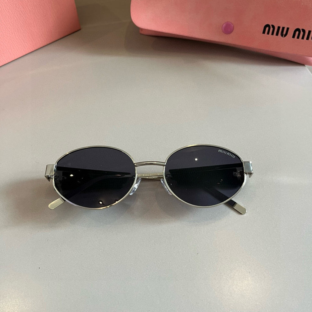 Miu Miu Square Silver Lens Sunglasses for Men & Women - 382975 - detail image 8
