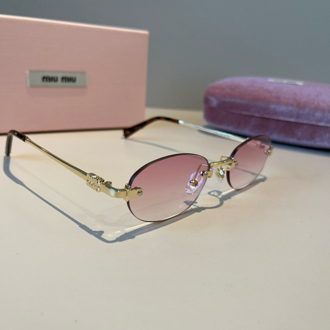 Miu Miu Fashion Silver Lens Sunglasses for Men & Women - 449680