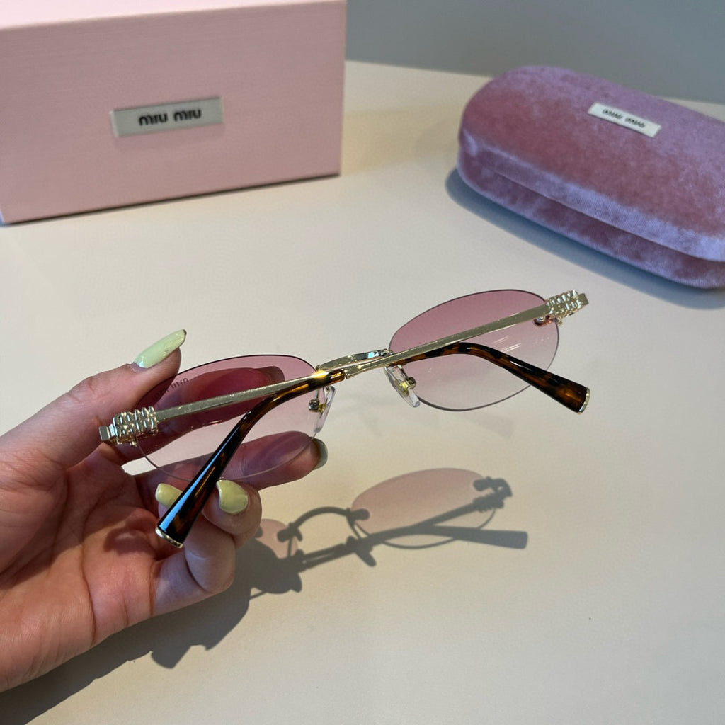 Miu Miu Fashion Silver Lens Sunglasses for Men & Women - 449680 - detail image 6