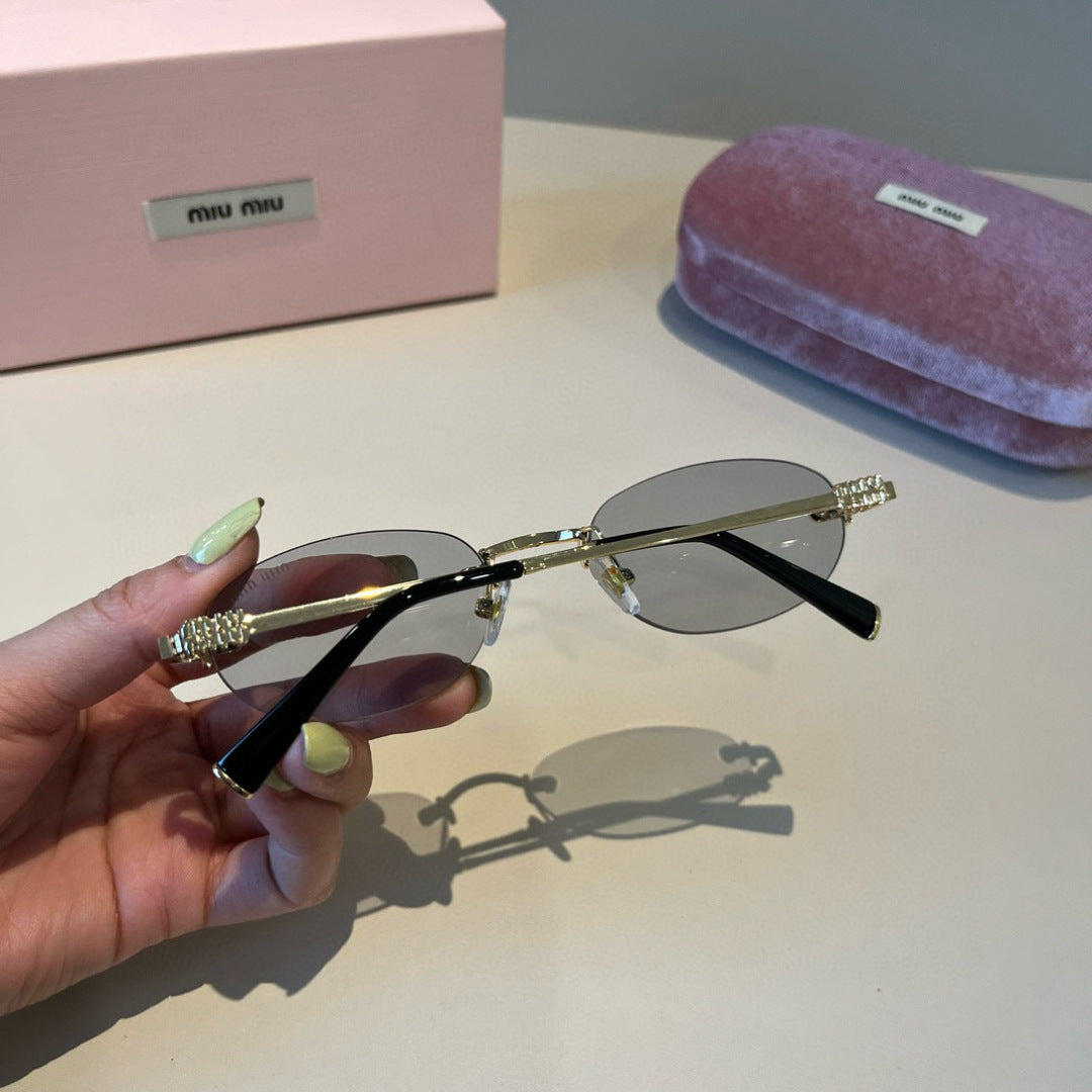 Miu Miu Fashion Silver Lens Sunglasses for Men & Women - 449681 - detail image 7