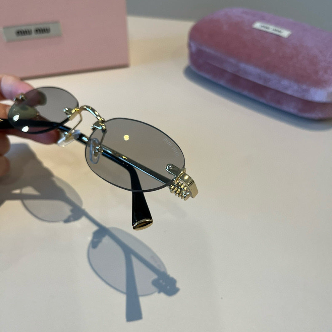 Miu Miu Fashion Silver Lens Sunglasses for Men & Women - 449681 - detail image 8