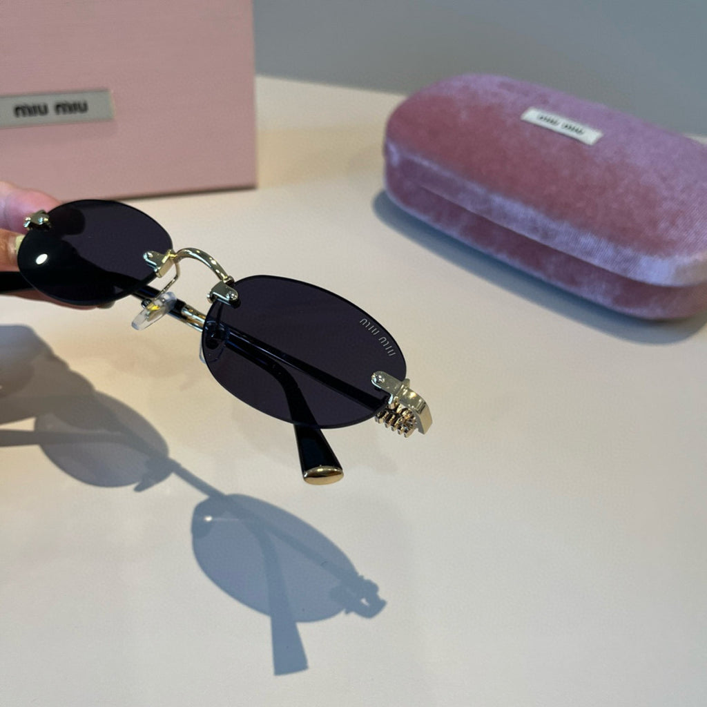 Miu Miu Fashion Silver Lens Sunglasses for Men & Women - 449682 - detail image 4