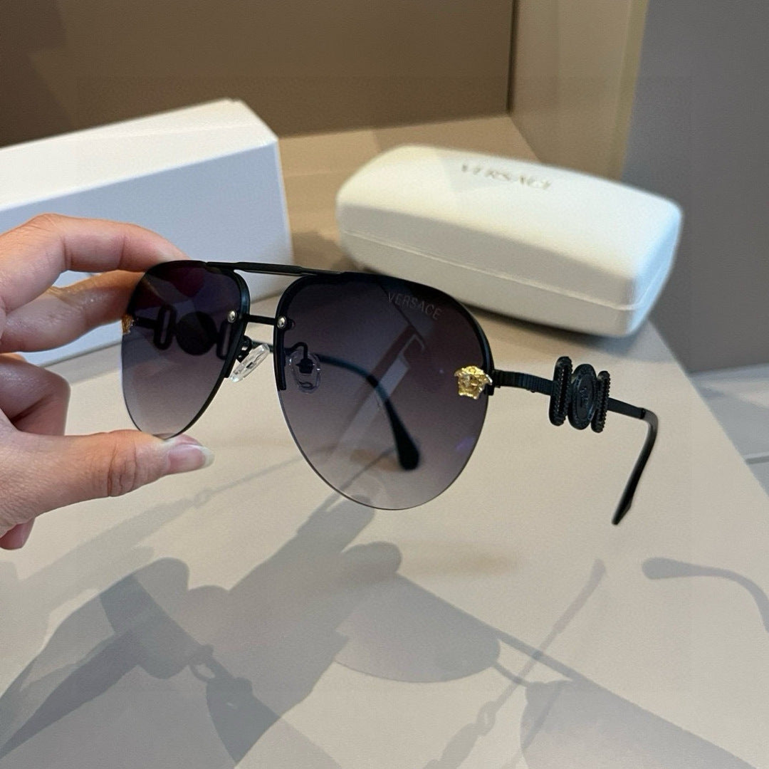 Versace Polarized Fashion Silver Lens Sunglasses for Men & Women - 432772 - detail image 2
