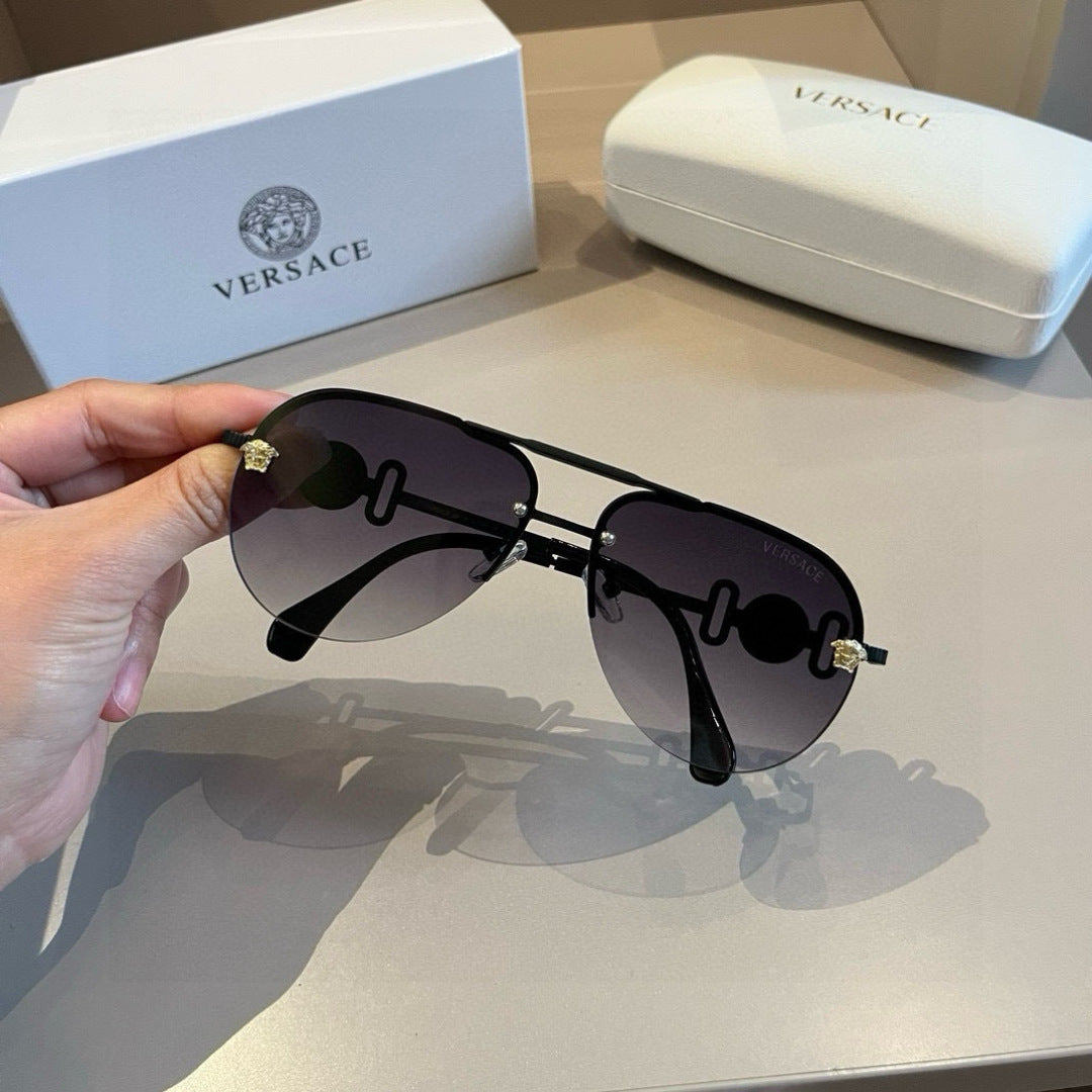 Versace Polarized Fashion Gray Lens Sunglasses for Men & Women - 487790 - detail image 7