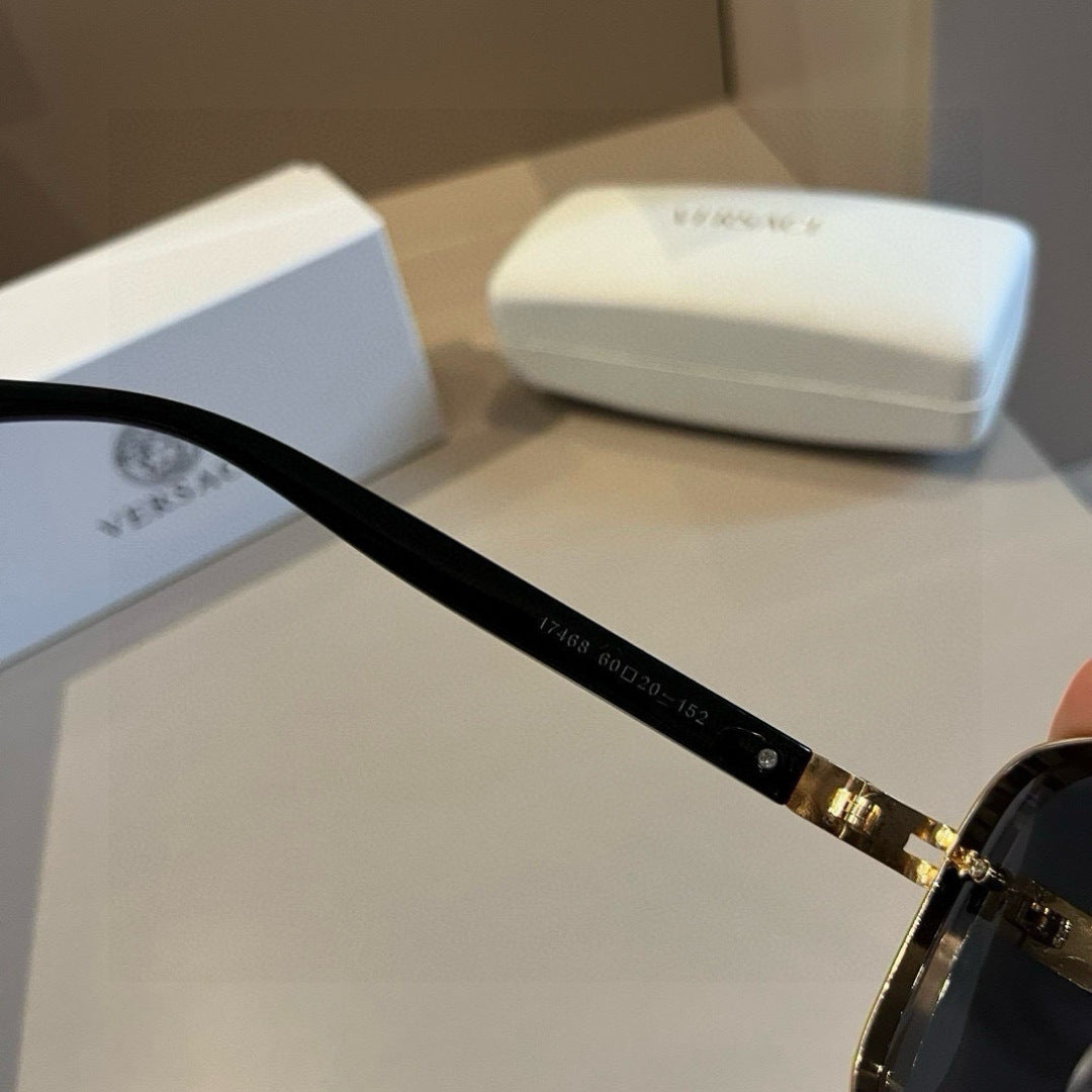 Versace Polarized Fashion Gold Lens Sunglasses for Men - 358828 - detail image 9
