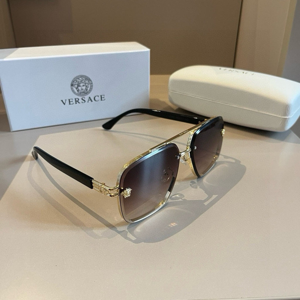 Versace Polarized Fashion Brown Lens Sunglasses for Men - 358829