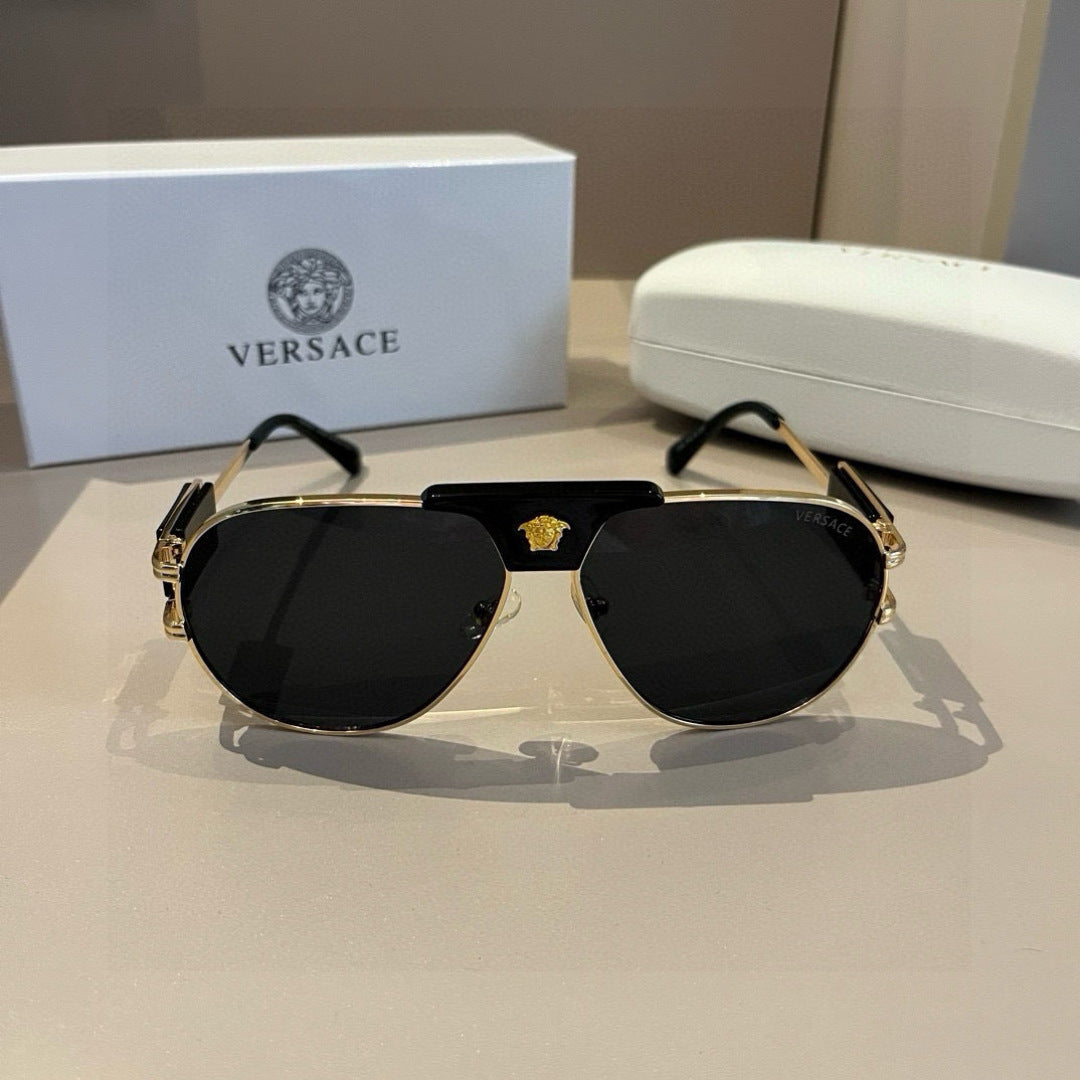 Versace Polarized Fashion Gold Lens Sunglasses for Men & Women - 358830 - detail image 2