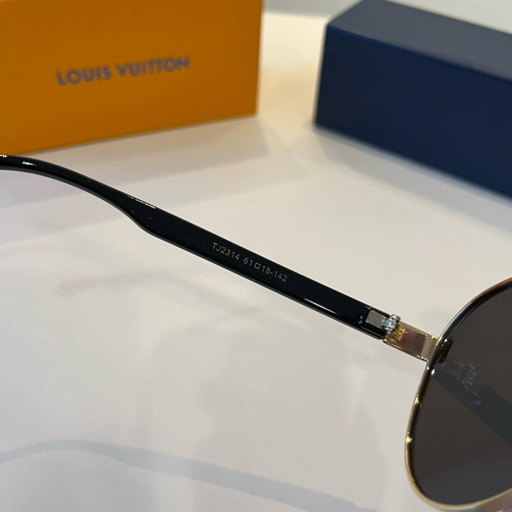 Louis Vuitton Metal Aviator Silver Lens Sunglasses for Men & Women - 371434 - detail image 8
