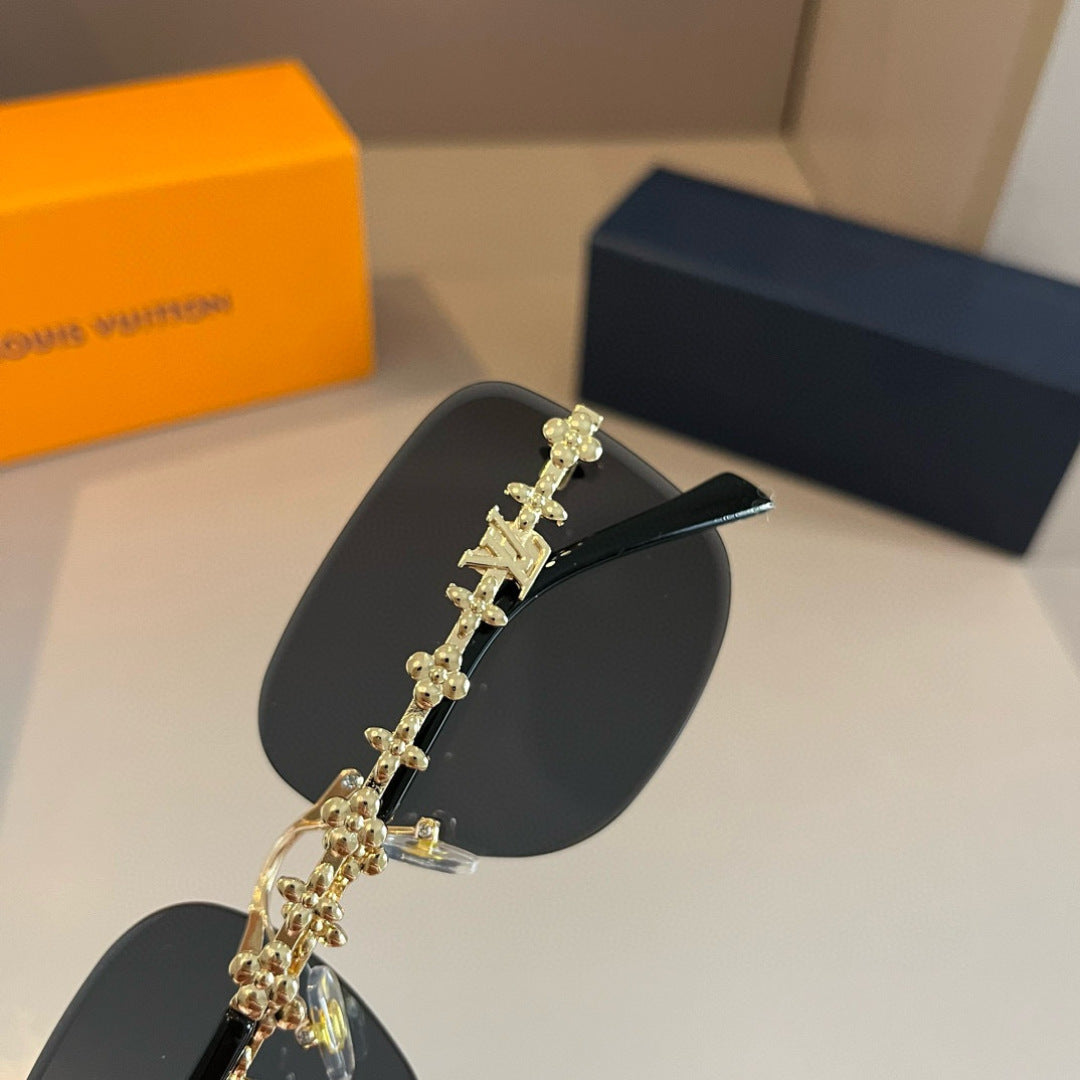 Louis Vuitton Fashion Gold Lens Sunglasses for Men & Women - 371435 - detail image 6