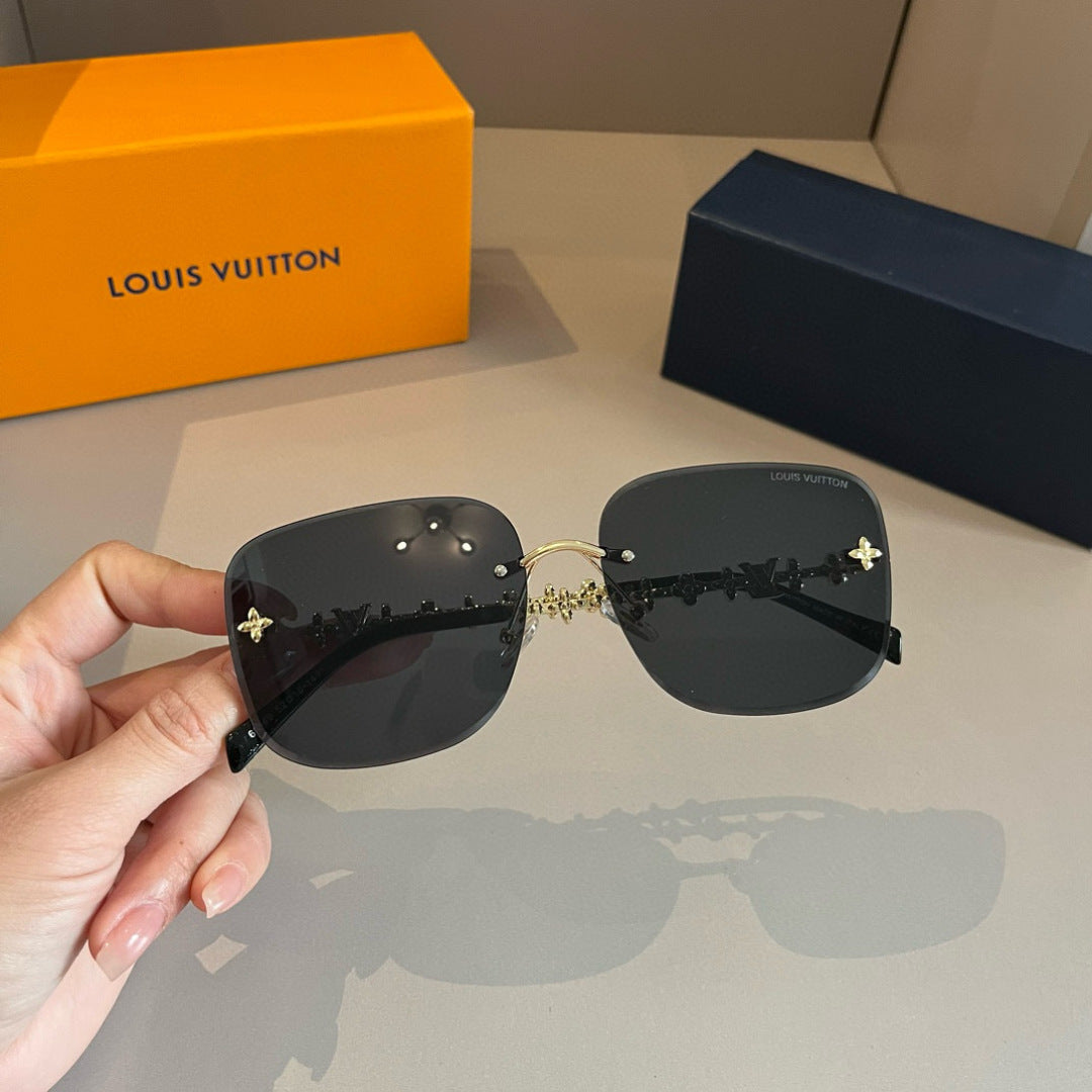 Louis Vuitton Fashion Gold Lens Sunglasses for Men & Women - 371435 - detail image 2