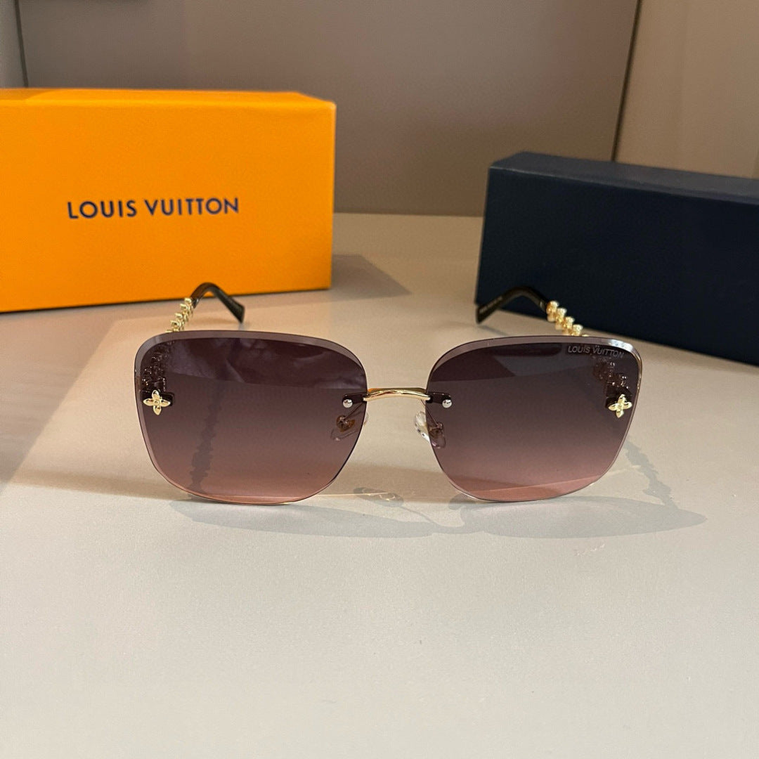 Louis Vuitton Fashion Gold Lens Sunglasses for Men & Women - 371436 - detail image 2
