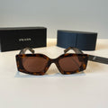 Prada Fashion Black Lens Sunglasses for Men & Women - 372118