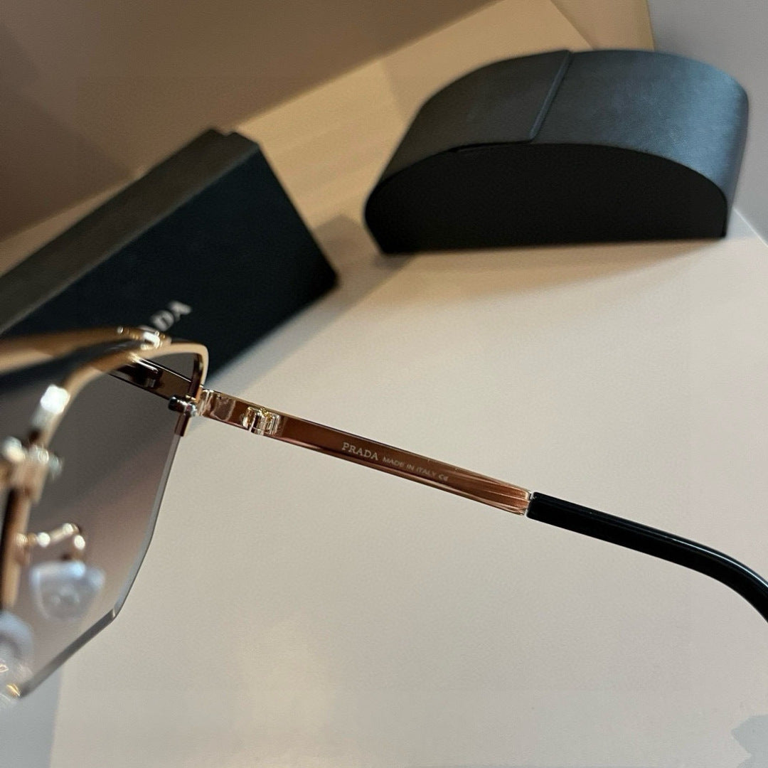 Prada Polarized Fashion Brown Lens Sunglasses for Men - 372121 - detail image 9