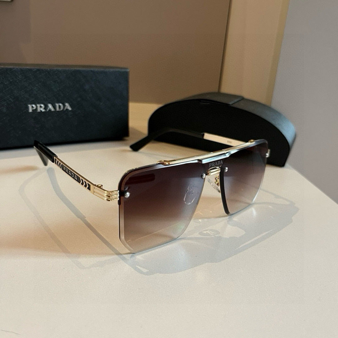 Prada Polarized Fashion Brown Lens Sunglasses for Men - 372121