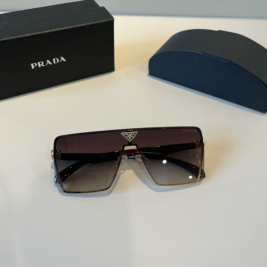 Prada Polarized Fashion Brown Lens Sunglasses for Men - 382648 - detail image 6