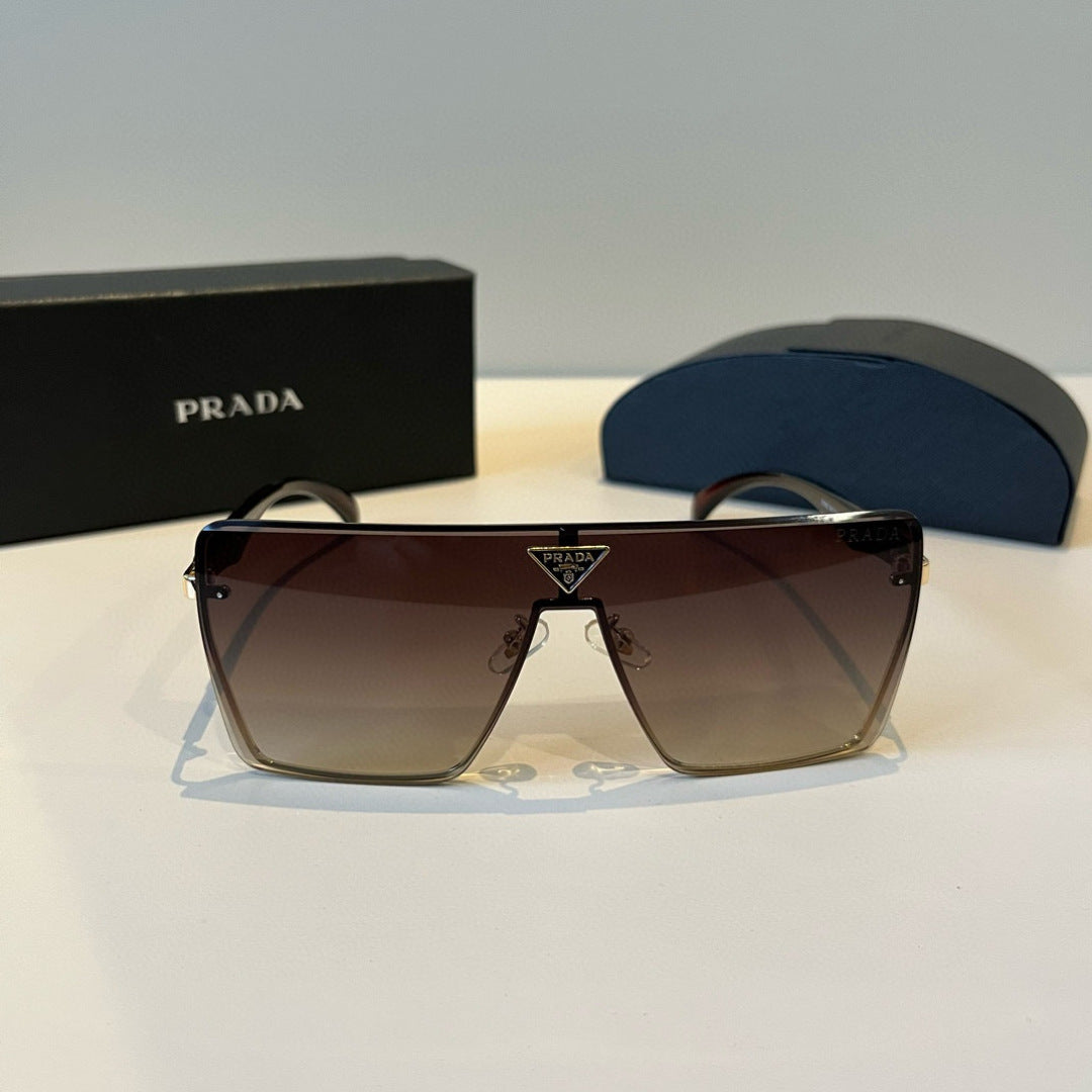 Prada Polarized Fashion Brown Lens Sunglasses for Men - 382648 - detail image 2