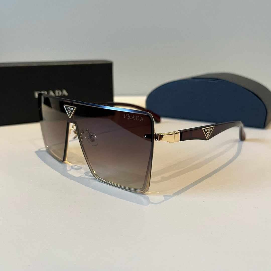 Prada Polarized Fashion Brown Lens Sunglasses for Men - 382648 - detail image 3