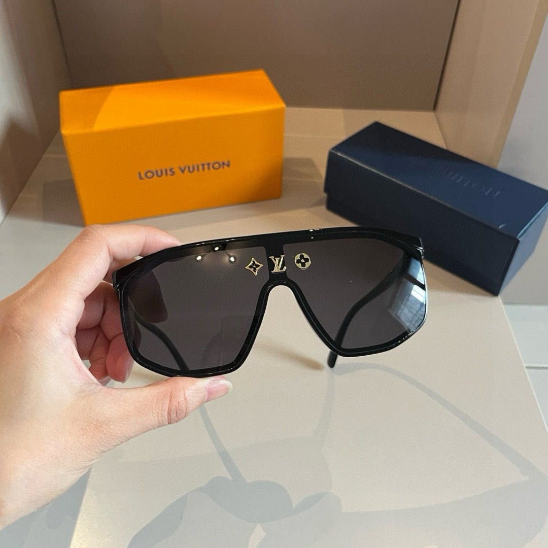 Louis Vuitton Polarized Fashion Gold Lens Sunglasses for Men - 414800 - detail image 7