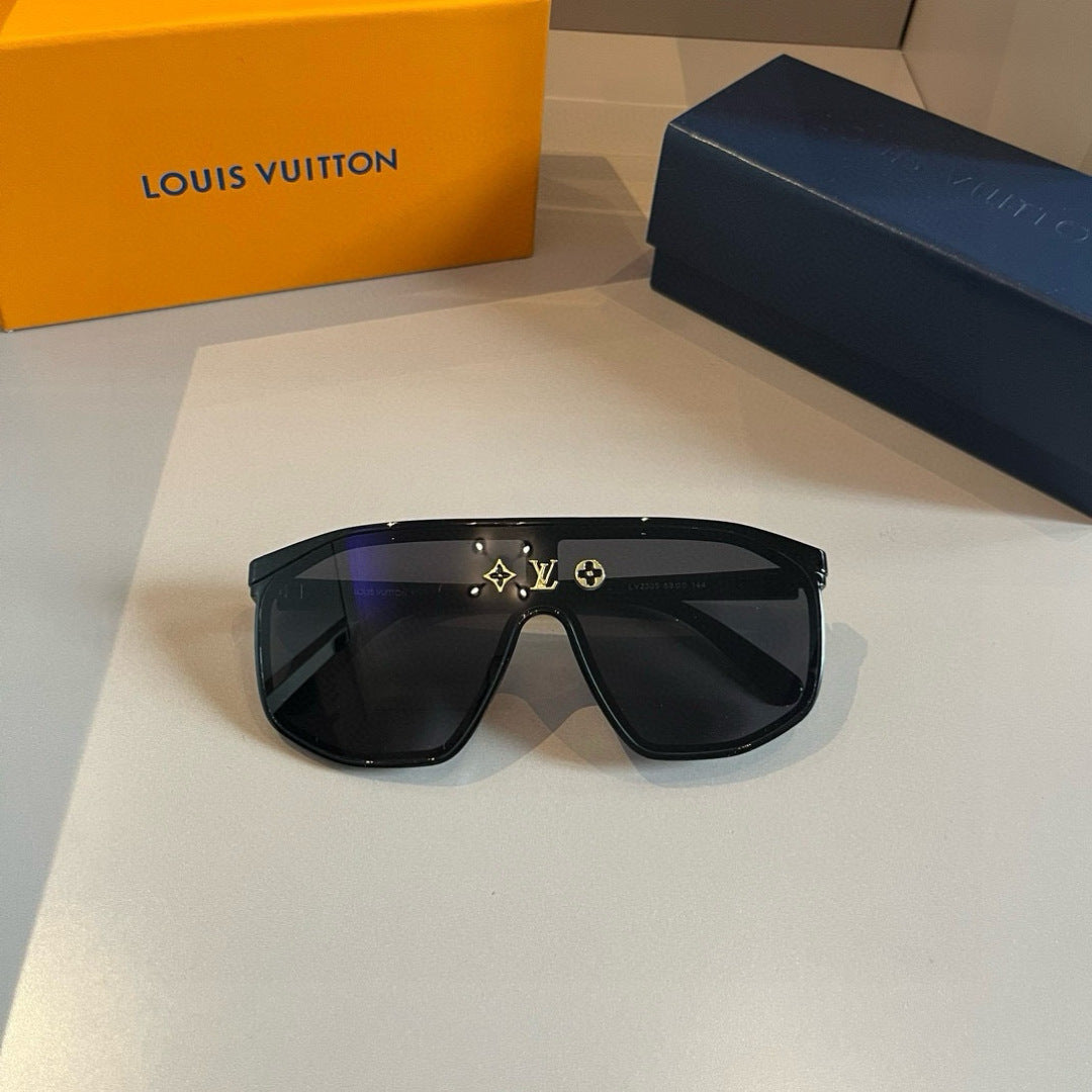 Louis Vuitton Polarized Fashion Gold Lens Sunglasses for Men - 414800 - detail image 5