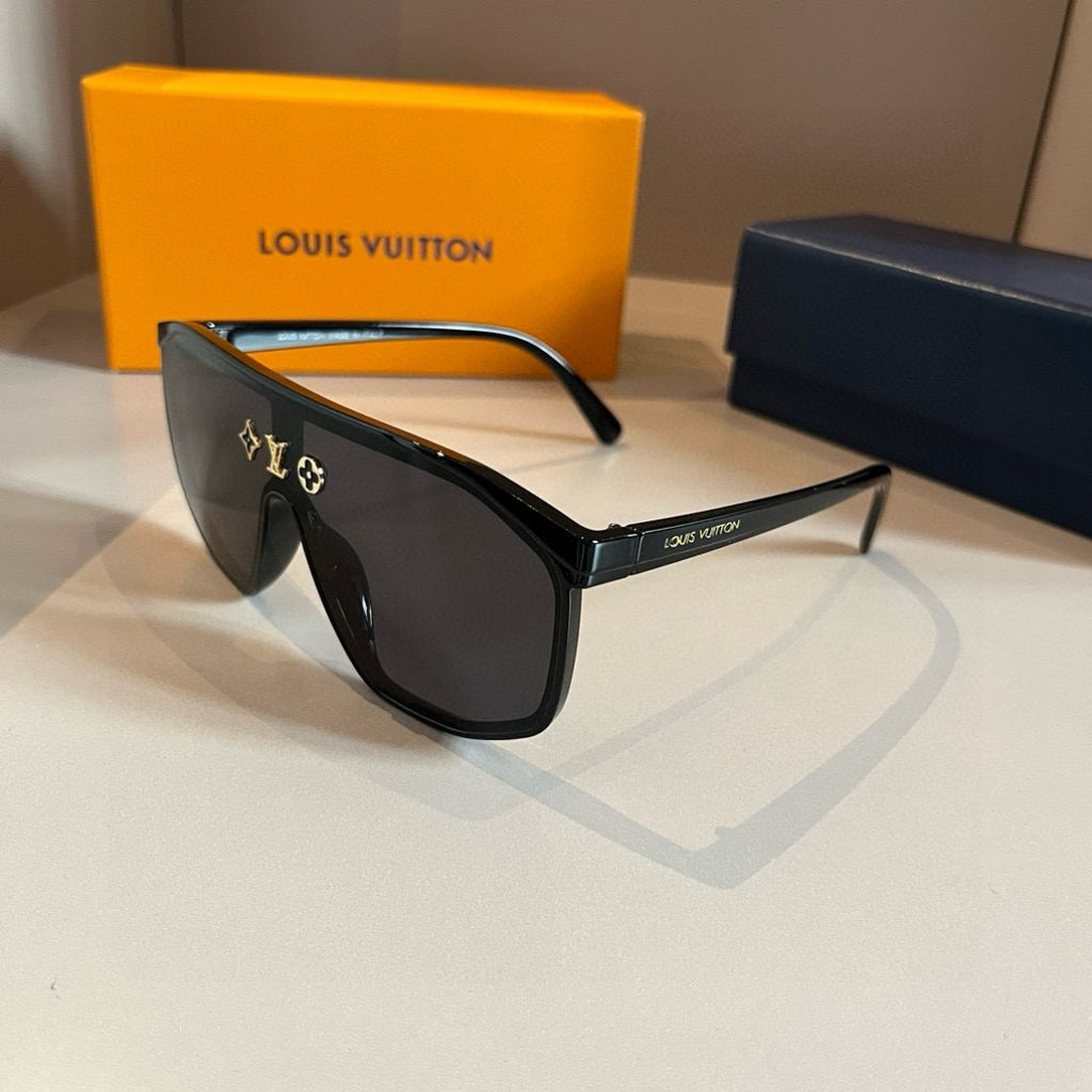 Louis Vuitton Polarized Fashion Gold Lens Sunglasses for Men - 414800 - detail image 3