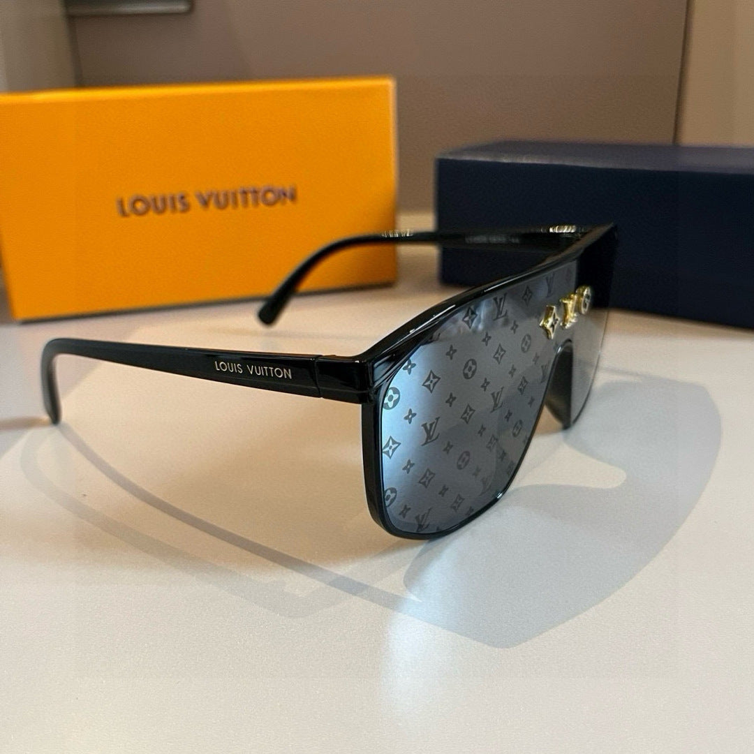 Louis Vuitton Polarized Fashion Gold Lens Sunglasses for Men - 414801 - detail image 2