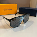 Louis Vuitton Polarized Fashion Gold Lens Sunglasses for Men - 414801