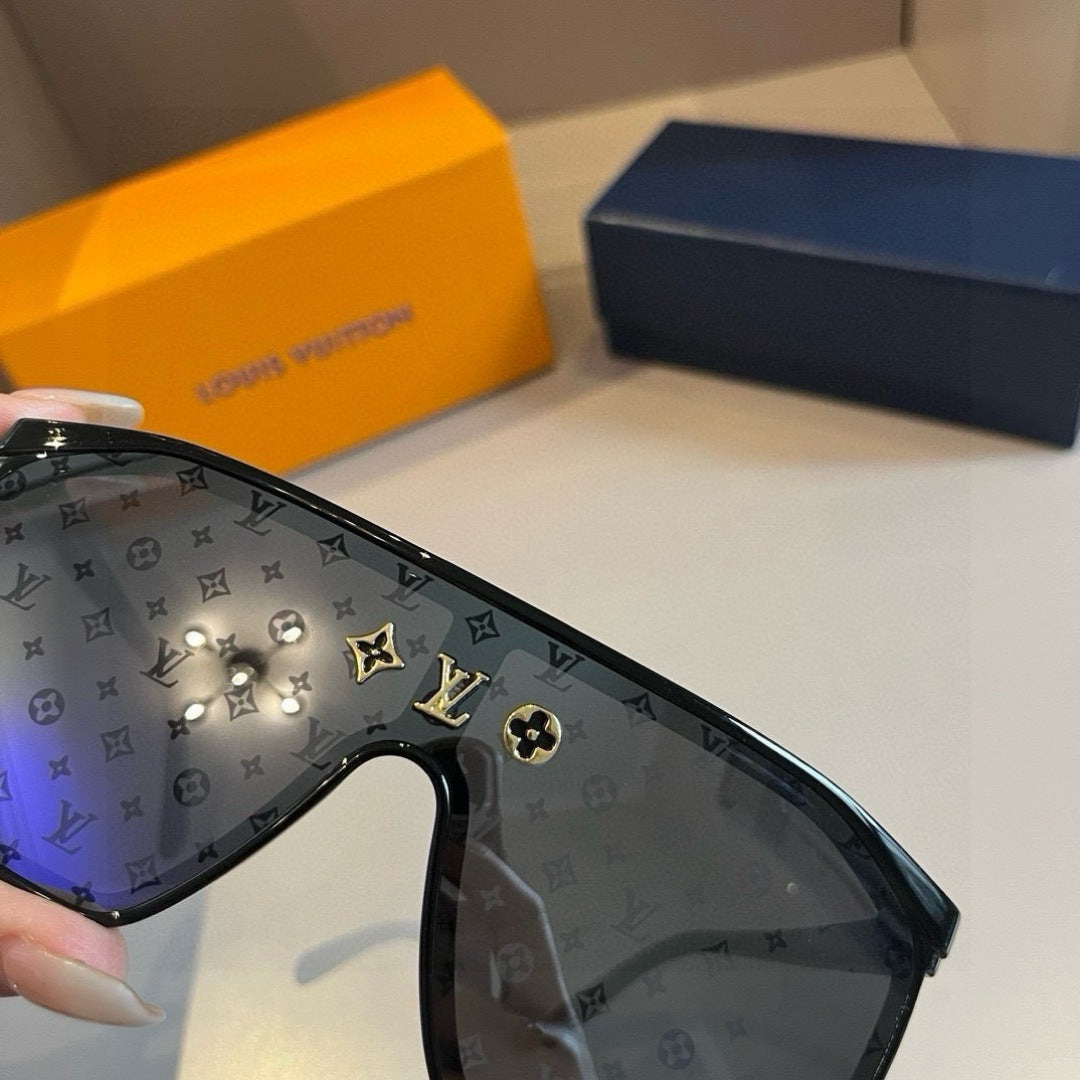 Louis Vuitton Polarized Fashion Gold Lens Sunglasses for Men - 414801 - detail image 5