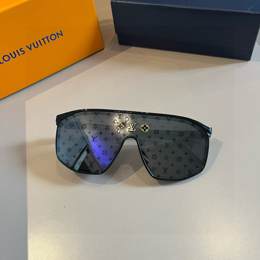 Louis Vuitton Polarized Fashion Gold Lens Sunglasses for Men - 414801 - detail image 9