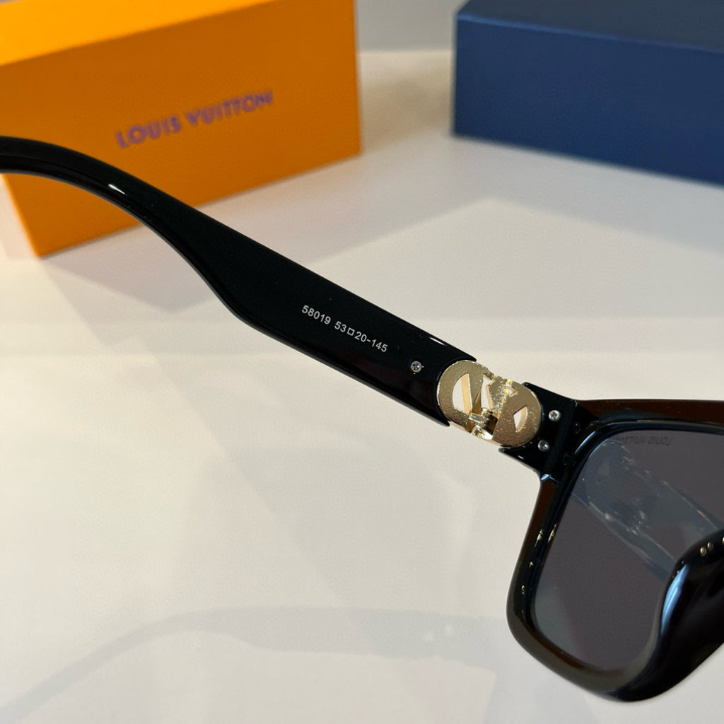 Louis Vuitton Slim Black Lens Sunglasses for Men & Women - 371438 - detail image 9