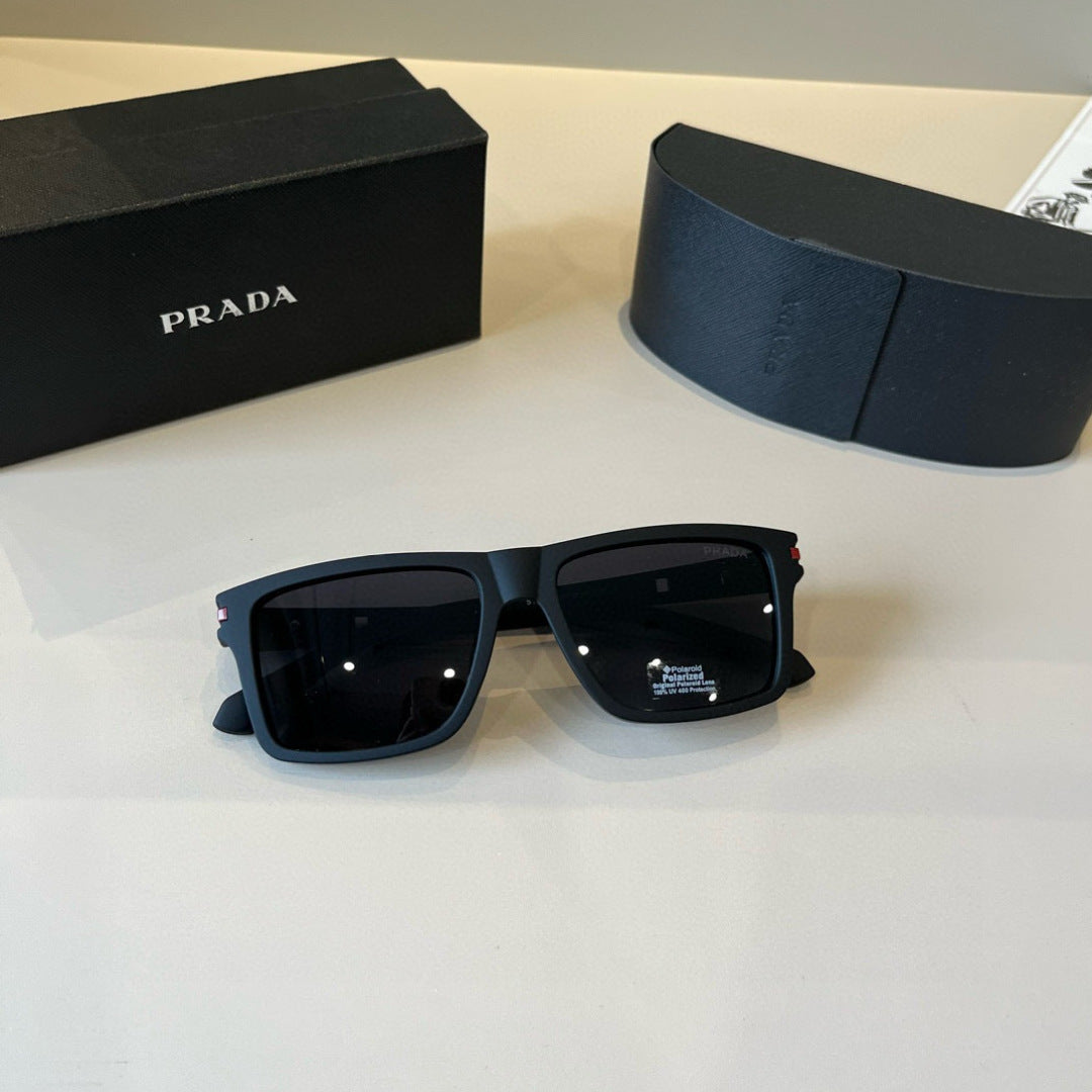 Prada Fashion Black Lens Sunglasses for Men & Women - 372098 - detail image 9