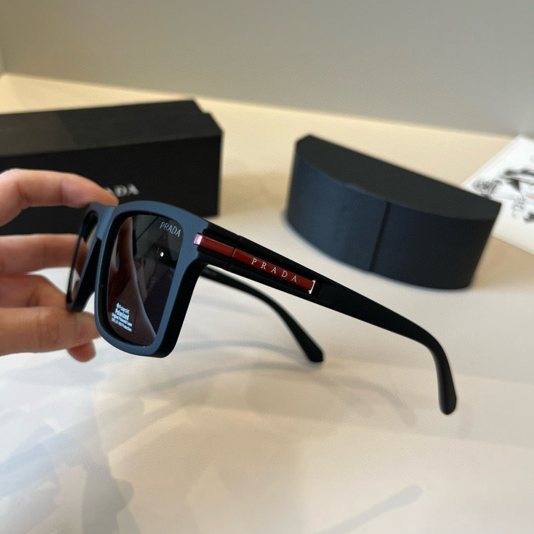 Prada Fashion Black Lens Sunglasses for Men & Women - 372098 - detail image 4